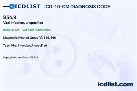 icd 10 code for infection unspecified|icd 10 code viral fever.